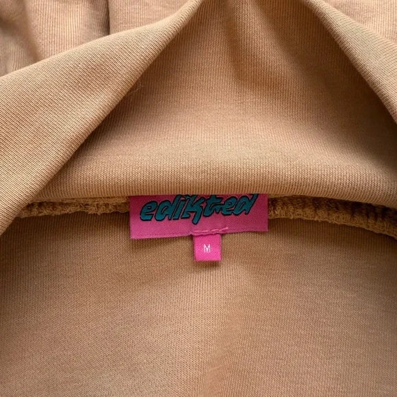 Edikted Ruffle Mini Skirt – Beige – Size M - Picture 4 of 4